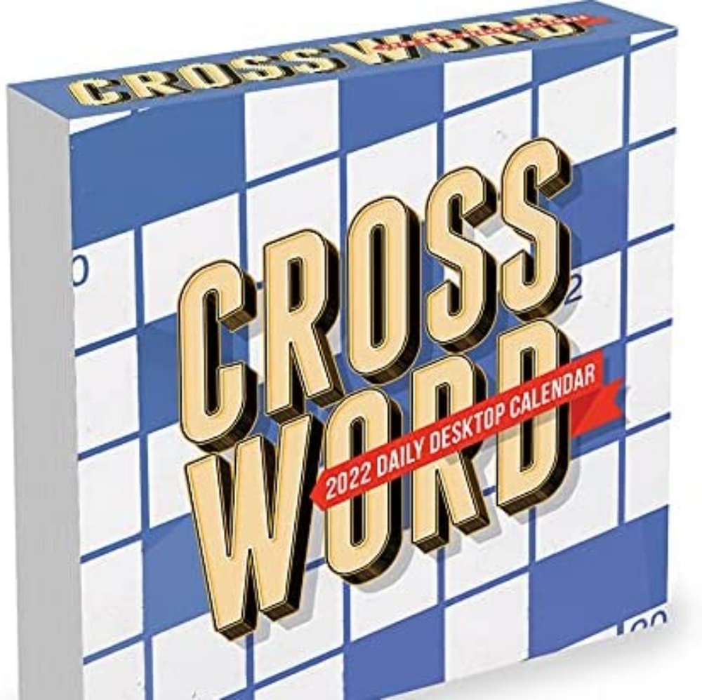TF PUBLISHING - 2022 Crossword Puzzles Daily Desktop Calendar